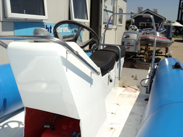 Boat Details – Ribs For Sale - Used Narwhal 4.8m RIB with Mariner 60HP ‘Bigfoot’ Engine and Trailer