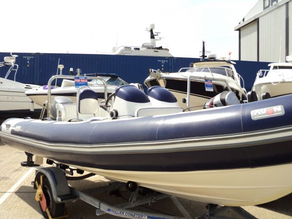 Boat Details – Ribs For Sale - Used Avon 5.6m RIB with Yamaha 100HP 4 Stroke Engine and Trailer