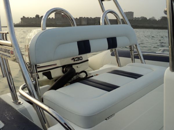 Ballistic 6 0m Rib With Evinrude 115hp Etec Outboard Engine And