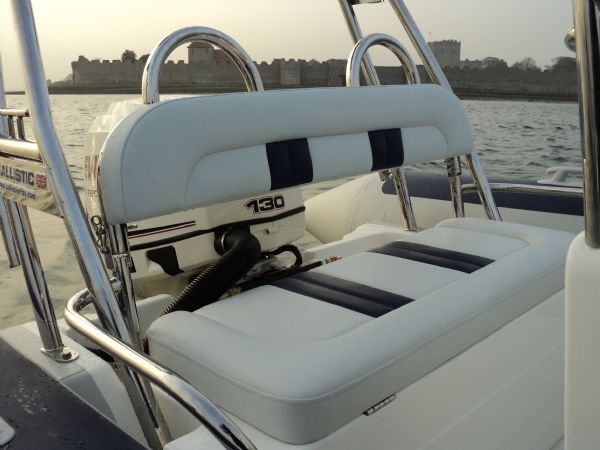 Boat Details – Ribs For Sale - Ballistic 6.0m RIB with Evinrude 115HP ETEC Outboard Engine and Trailer