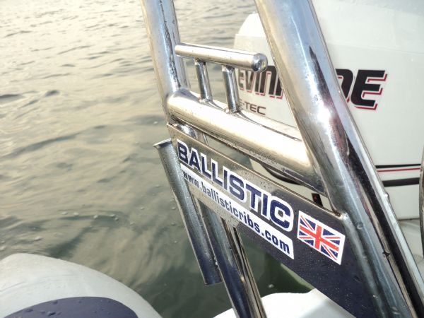 Boat Details – Ribs For Sale - Ballistic 6.0m RIB with Evinrude 115HP ETEC Outboard Engine and Trailer