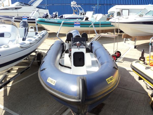 Boat Details – Ribs For Sale - Used Humber Destroyer 5.5m RIB with Mariner 90HP Optimax Engine and Trailer