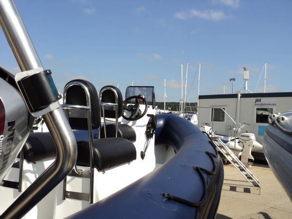 Boat Details – Ribs For Sale - Used Humber Destroyer 5.5m RIB with Mariner 90HP Optimax Engine and Trailer