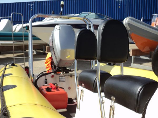 Boat Details – Ribs For Sale - Used Ribcraft 4.8m RIB with Mariner 60HP 4 Stroke Engine and Trailer