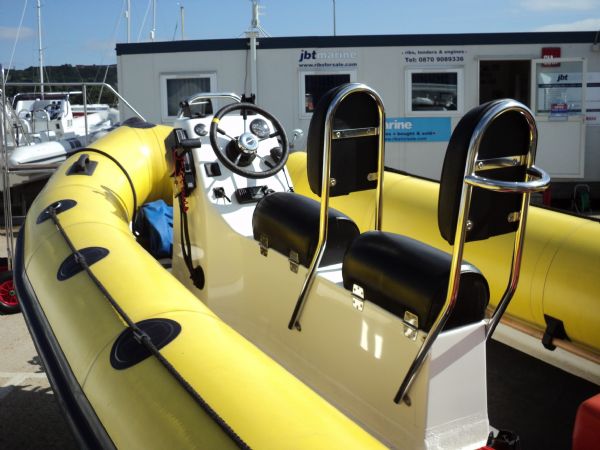 Boat Details – Ribs For Sale - Used Ribcraft 4.8m RIB with Mariner 60HP 4 Stroke Engine and Trailer