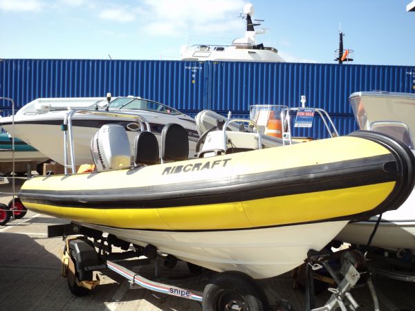 Boat Details – Ribs For Sale - Used Ribcraft 4.8m RIB with Mariner 60HP 4 Stroke Engine and Trailer