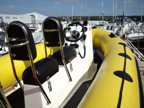 Boat Details – Ribs For Sale - Used Ribcraft 4.8m RIB with Mariner 60HP 4 Stroke Engine and Trailer