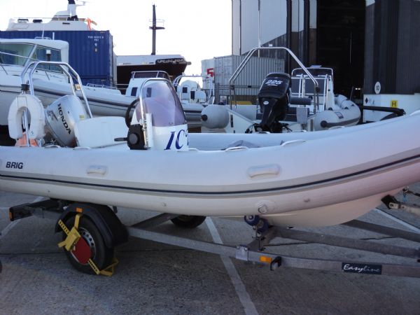 Click to see Brig 5.0m with Honda 50HP Engine and Trailer