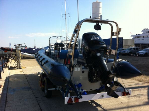 Boat Details – Ribs For Sale - RIB 7.0m with Mercury 225HP Outboard Engine and New Trailer