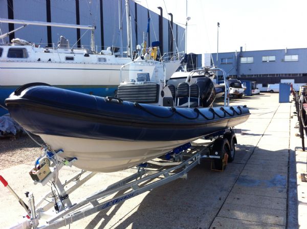 Boat Details – Ribs For Sale - RIB 7.0m with Mercury 225HP Outboard Engine and New Trailer