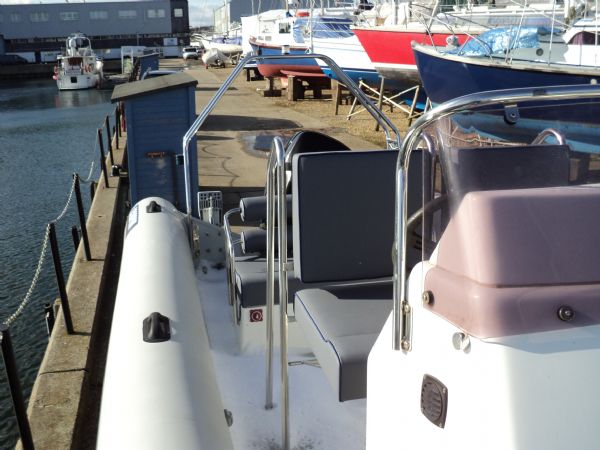 Boat Details – Ribs For Sale - Scorpion 27 RIB with Mercury 225HP Optimax Engine and Trailer