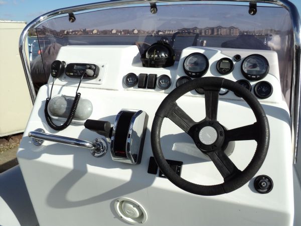 Boat Details – Ribs For Sale - Scorpion 27 RIB with Mercury 225HP Optimax Engine and Trailer