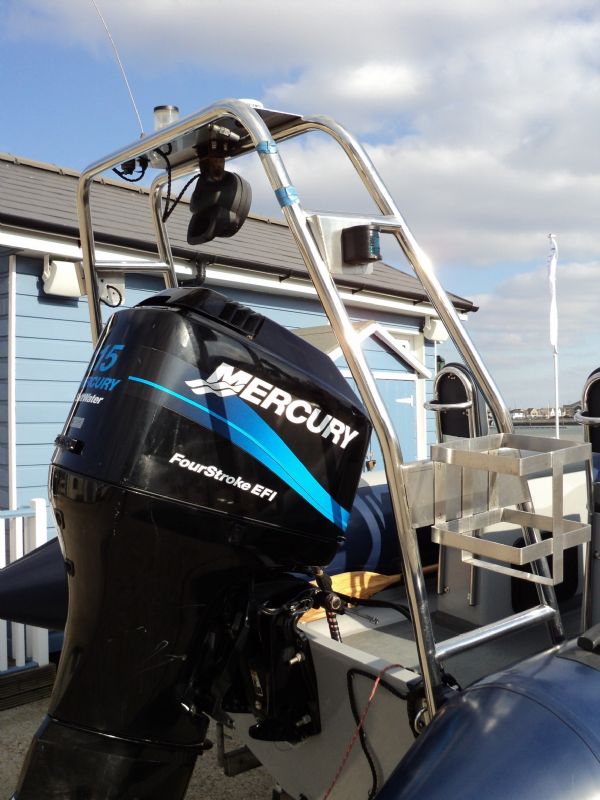 Boat Details – Ribs For Sale - Tornado Voyager 5.85m RIB with Mercury 115HP 4 Stroke Outboard Engine and Trailer