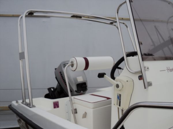 Boat Details – Ribs For Sale - Horizon 4.3m Dory with Mariner 40HP Engine and Roller Trailer