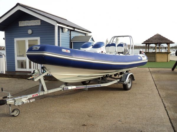 Boat Details – Ribs For Sale - Used Avon 5.6m with Yamaha 100HP Outboard Engine and Trailer