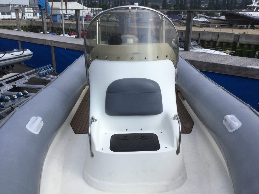 Boat Details – Ribs For Sale - Used Ribcraft 7.5 RIB with Honda BF225 engine.
