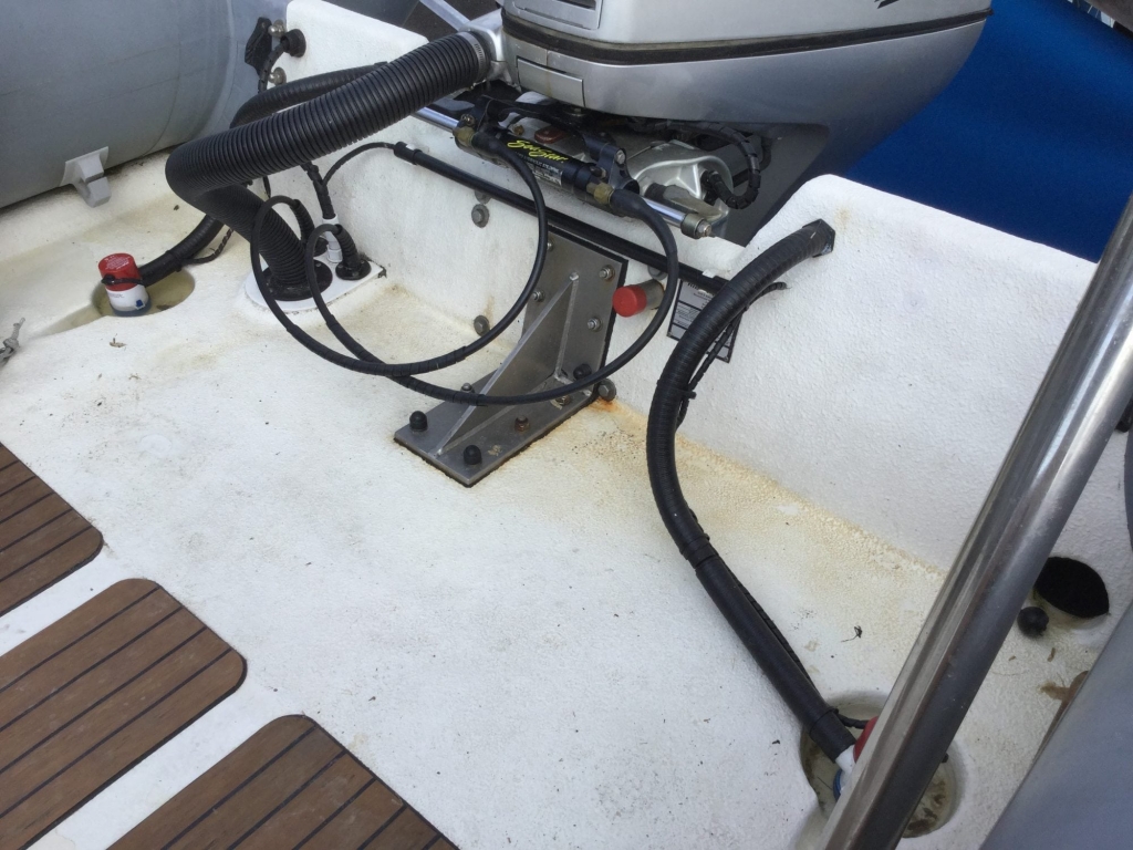 Boat Details – Ribs For Sale - Used Ribcraft 7.5 RIB with Honda BF225 engine.