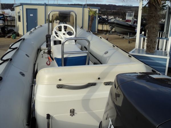 Boat Details – Ribs For Sale - Tigershark 4.3m with Tohatsu 50HP 2 Stroke Outboard Engine