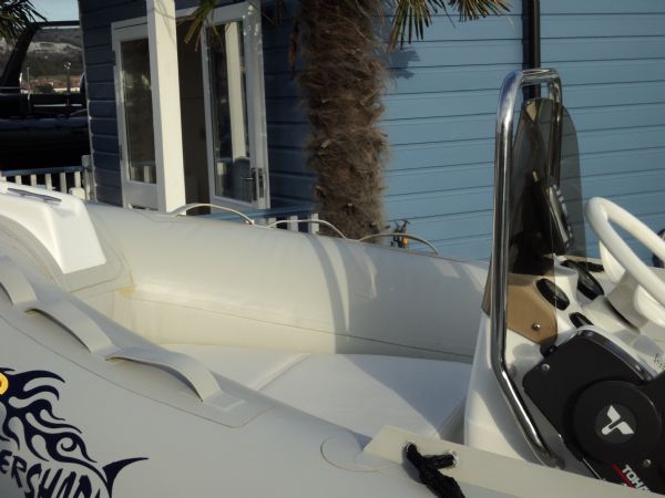 Boat Details – Ribs For Sale - Tigershark 4.3m with Tohatsu 50HP 2 Stroke Outboard Engine