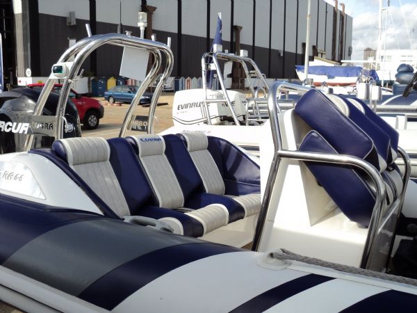 Boat Details – Ribs For Sale - Cobra 6.6m RIB with Mercury 200HP Outboard Engine