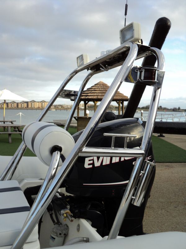 Boat Details – Ribs For Sale - Used Ballistic 5.5m RIB with Evinrude 90HP ETEC Outboard Engine