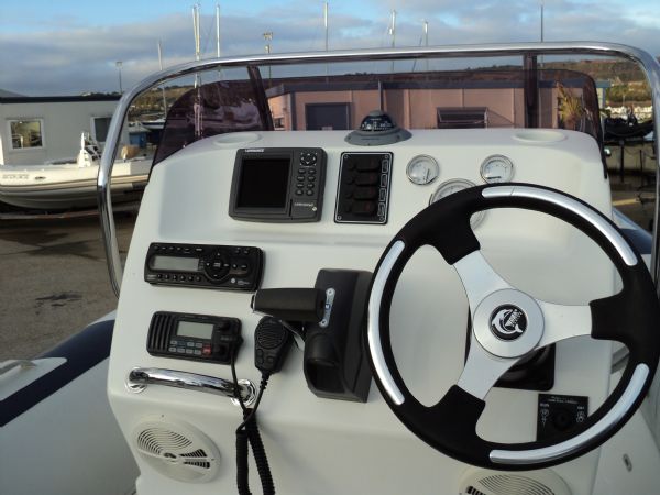 Boat Details – Ribs For Sale - Used Ballistic 5.5m RIB with Evinrude 90HP ETEC Outboard Engine