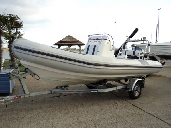 Boat Details – Ribs For Sale - Used Ballistic 5.5m RIB with Evinrude 90HP ETEC Outboard Engine