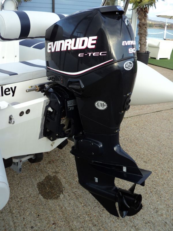 Boat Details – Ribs For Sale - Used Ballistic 5.5m RIB with Evinrude 90HP ETEC Outboard Engine