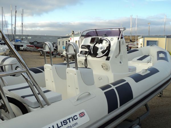 Boat Details – Ribs For Sale - Used Ballistic 5.5m RIB with Evinrude 90HP ETEC Outboard Engine