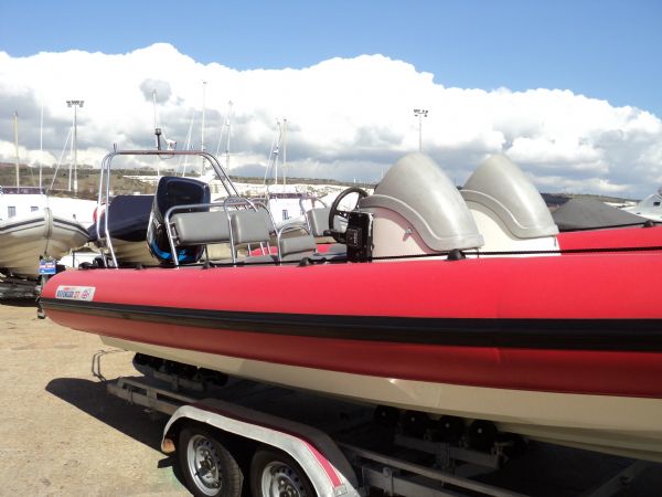 Boat Details – Ribs For Sale - Revenger 27 RIB with Mercury Optimax 225HP Outboard Engine