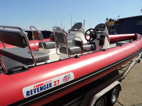 Boat Details – Ribs For Sale - Revenger 27 RIB with Mercury Optimax 225HP Outboard Engine