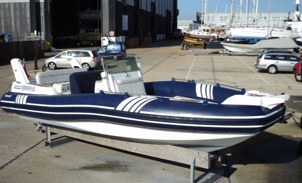 Boat Details – Ribs For Sale - Marlin 22 EFB 7.25m RIB with 180HP Mercruiser Inboard Diesel Engine