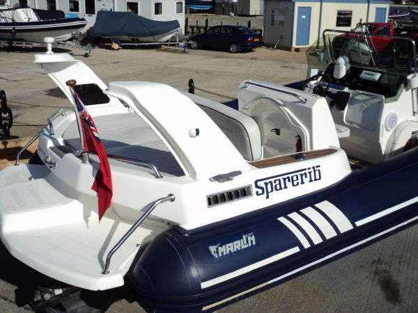 Boat Details – Ribs For Sale - Marlin 22 EFB 7.25m RIB with 180HP Mercruiser Inboard Diesel Engine