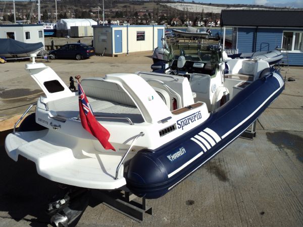 Boat Details – Ribs For Sale - Marlin 22 EFB 7.25m RIB with 180HP Mercruiser Inboard Diesel Engine