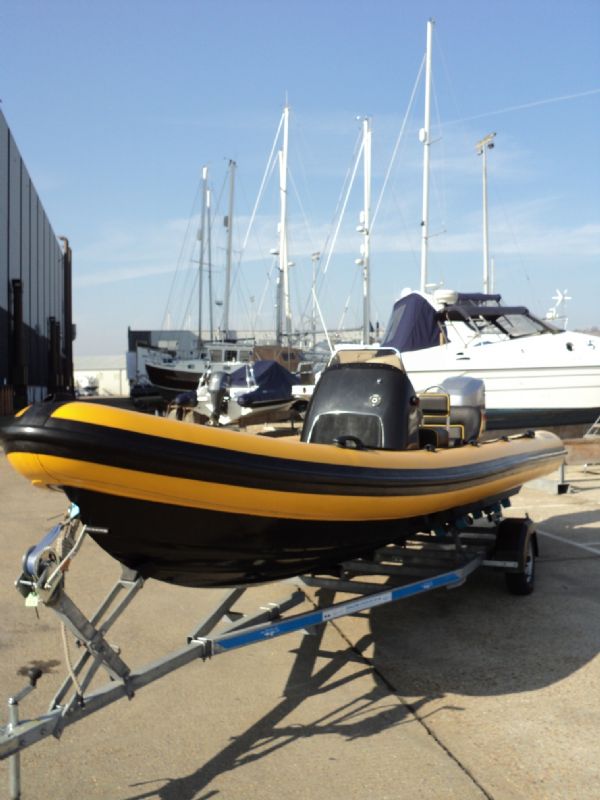 Boat Details – Ribs For Sale - Used Leeway 6.3m RIB with Mariner 135HP Outboard Engine