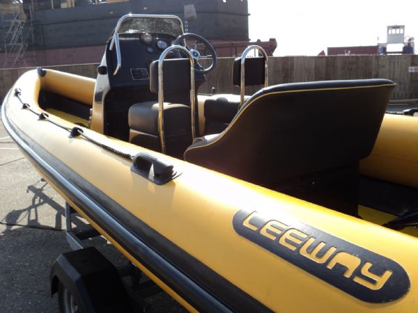 Boat Details – Ribs For Sale - Used Leeway 6.3m RIB with Mariner 135HP Outboard Engine