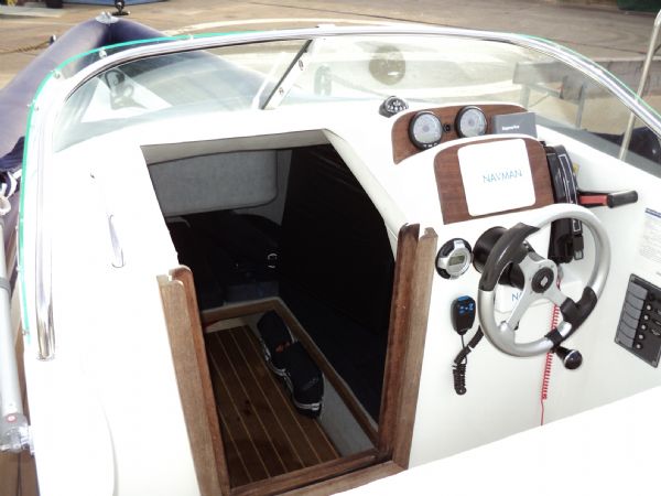 Boat Details – Ribs For Sale - Shearwater 7.5m Cabin RIB with Mercury Optimax 200HP Engine