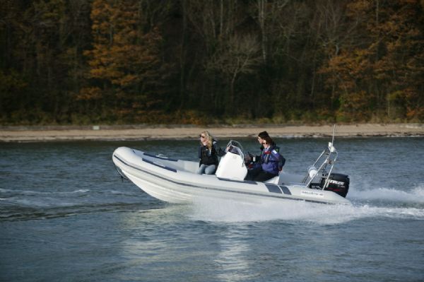 Boat Details – Ribs For Sale - Used Ballistic 5.5m RIB with Evinrude 90HP ETEC Outboard Engine