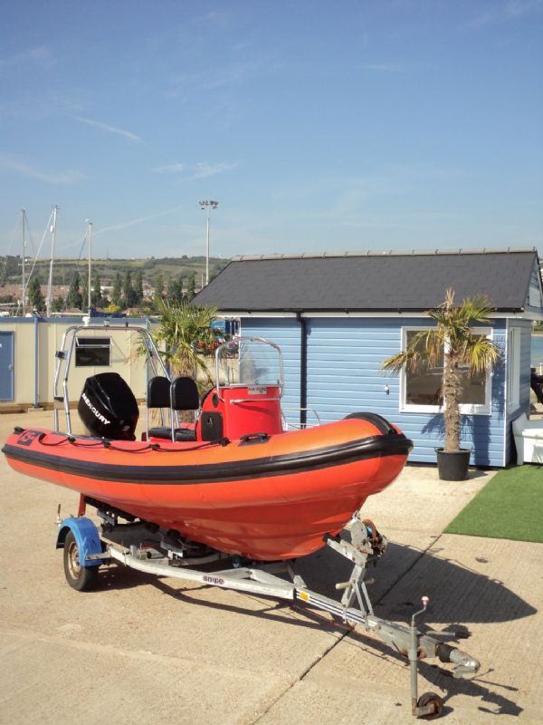 Boat Details – Ribs For Sale - XS RIB XS 5.5m Inflatable Boat with Mercury 100HP 4 Stroke Outboard Engine