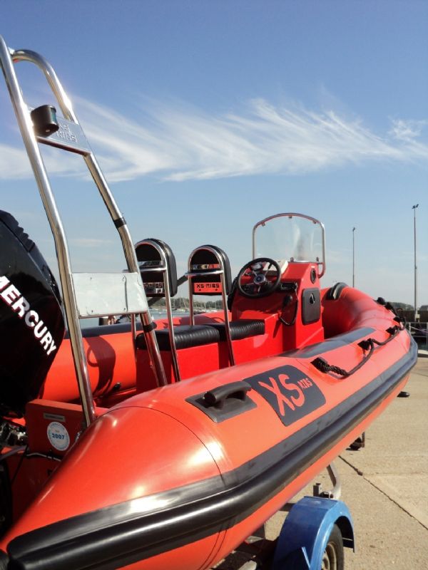Boat Details – Ribs For Sale - XS RIB XS 5.5m Inflatable Boat with Mercury 100HP 4 Stroke Outboard Engine
