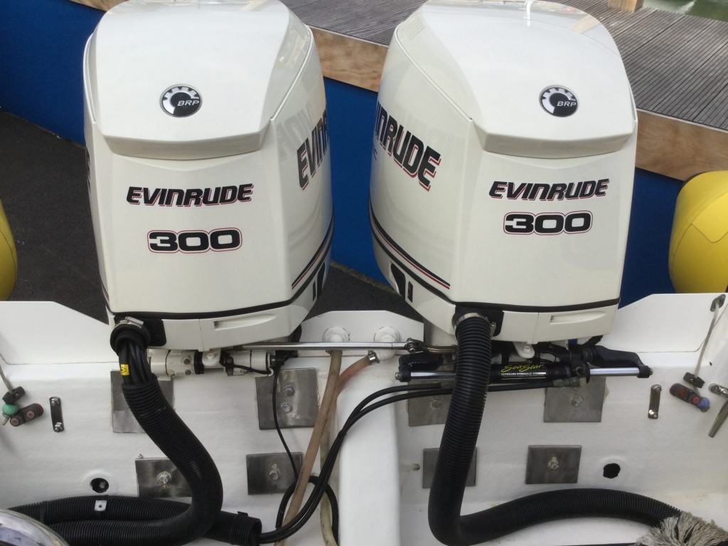 Boat Details – Ribs For Sale - Used Ribcraft 8.8 RIB with Twin Evinrude ETEC 300 Engines