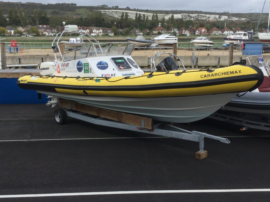 Boat Details – Ribs For Sale - Used Ribcraft 8.8 RIB with Twin Evinrude ETEC 300 Engines