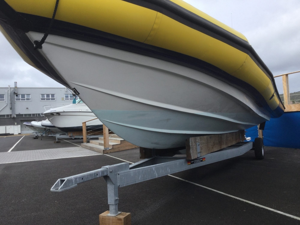 Boat Details – Ribs For Sale - Used Ribcraft 8.8 RIB with Twin Evinrude ETEC 300 Engines