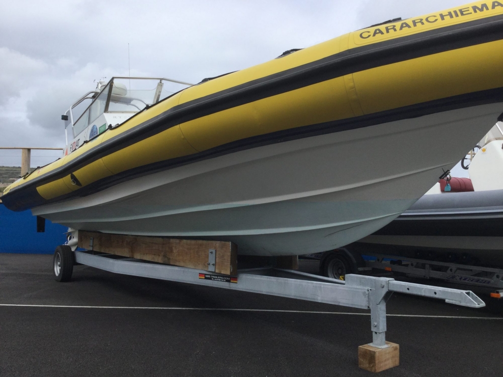 Boat Details – Ribs For Sale - Used Ribcraft 8.8 RIB with Twin Evinrude ETEC 300 Engines