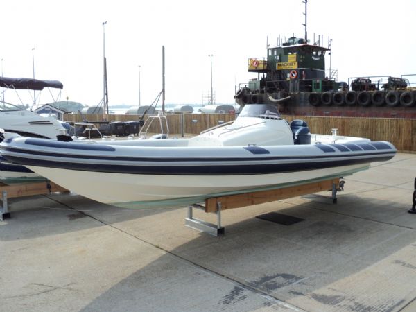 Boat Details – Ribs For Sale - Used Cougar C10 Diesel Cabin RIB with Yanmar 315HP Inboard Diesel Engine