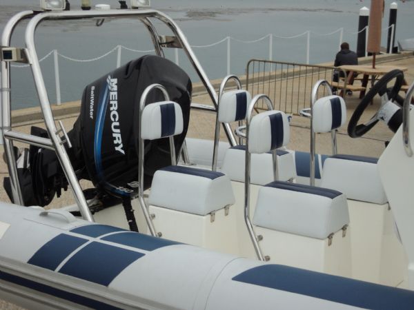 Boat Details – Ribs For Sale - Ballistic 6.5m RIB with Mercury Optimax 150HP Outboard Engine