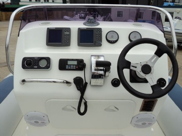 Boat Details – Ribs For Sale - Ballistic 6.5m RIB with Mercury Optimax 150HP Outboard Engine