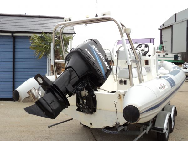 Boat Details – Ribs For Sale - Ballistic 6.5m RIB with Mercury Optimax 150HP Outboard Engine