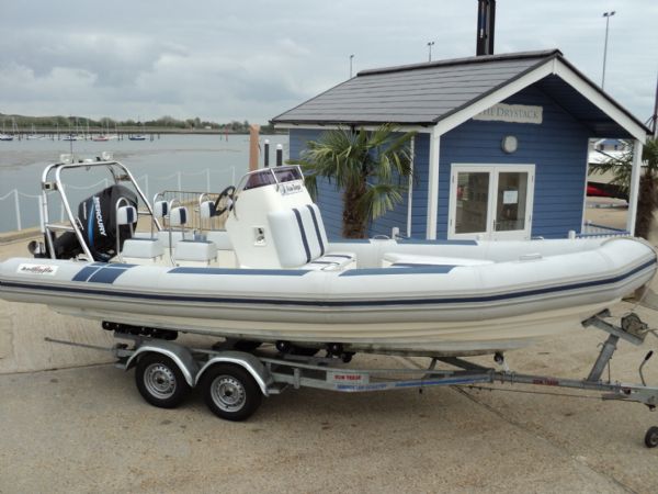 Boat Details – Ribs For Sale - Ballistic 6.5m RIB with Mercury Optimax 150HP Outboard Engine
