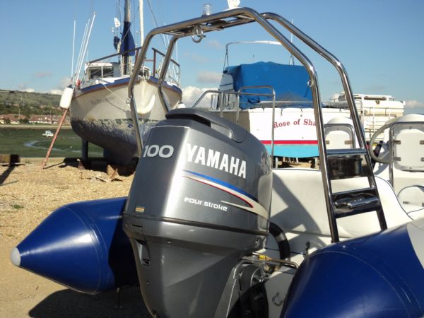 Boat Details – Ribs For Sale - Avon 5.6m Adventure with Yamaha 100HP 4 Stroke Outboard Engine